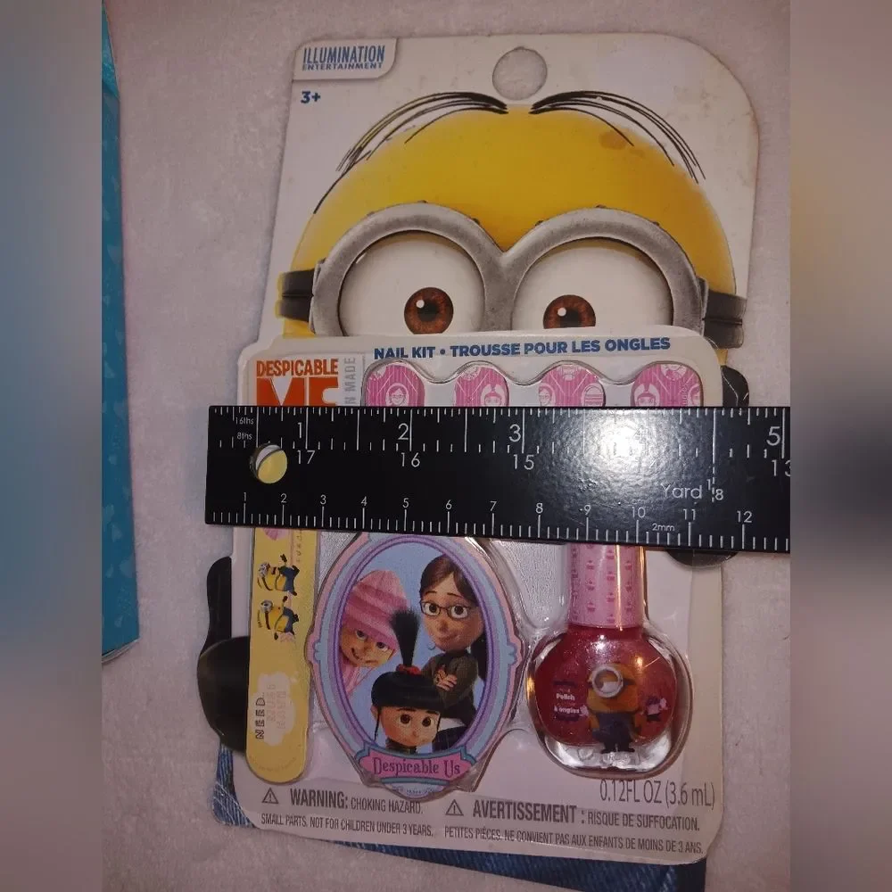 NWOT Disney and Despicable Me Nail Kits Lot of 2